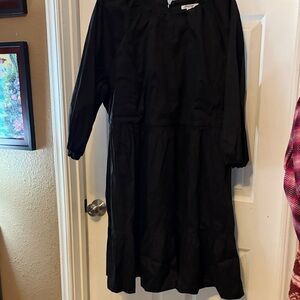 Chico's Elegant Black Midi Dress